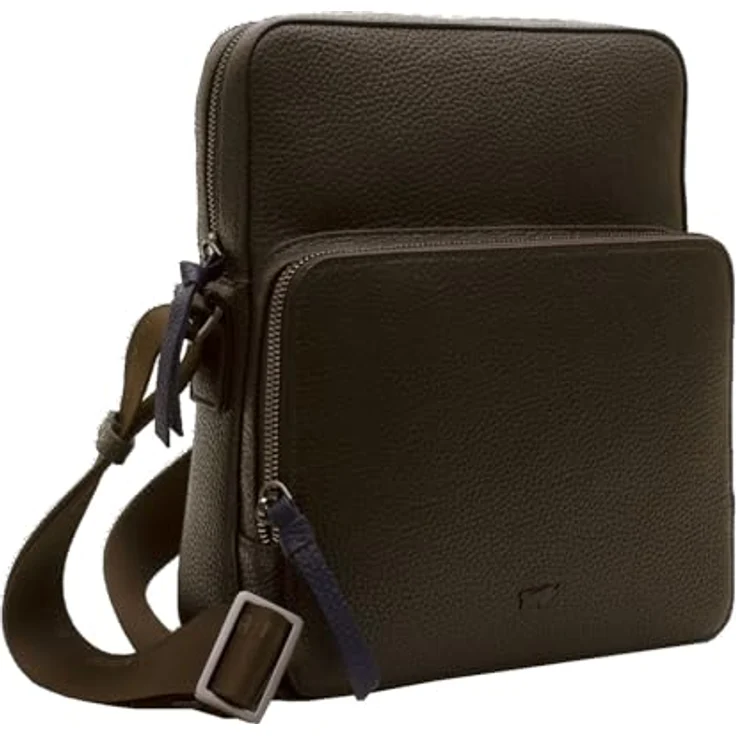 Braun Büffel Novara Umhängetasche, 100% Leder, 23 cm x 8 cm x 26 cm, braun – Bild 2