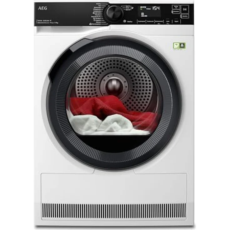 AEG TR9W75790 WiFi Wärmepumpentrockner 9 kg, Serie 9000 AbsoluteCarePlus, Daunentrocknung, 3D-Scan Restfeuchteermittlung, Energieklasse B, Trommelbeleuchtung – Bild 1