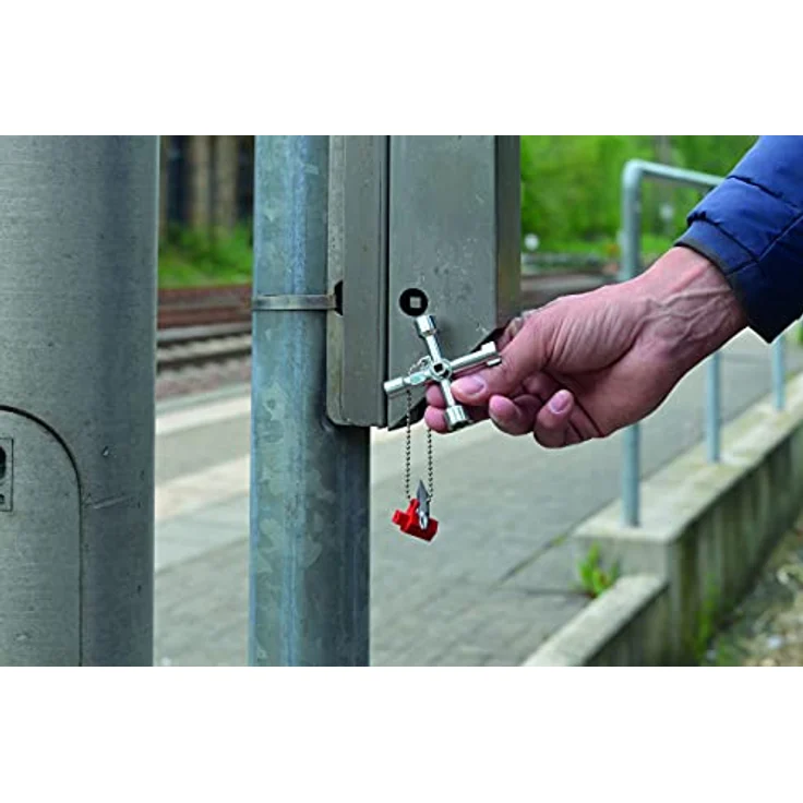Contorion Verlängerung Schaltschrankschlüssel Univers. mit 10 Funktionen und Bitadapter, Zink-Druckguss – Bild 5