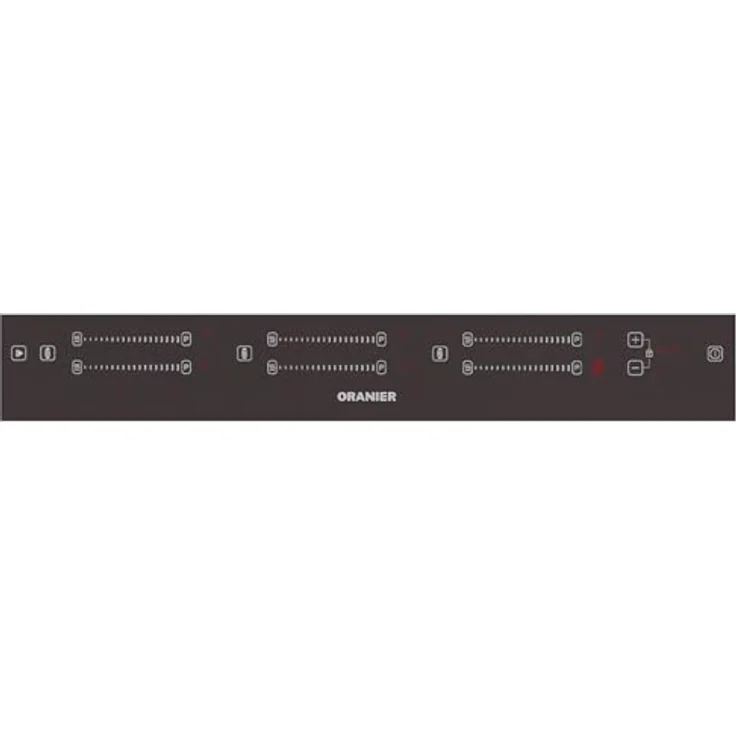 Oranier FLI790, 90 cm Flächeninduktionskochfeld mit 6 Kochzonen, matt, 3-fach Brückenschaltung, Multi-Slider Bedienung, 6-fach Booster, Topferkennung & Timer – Bild 2