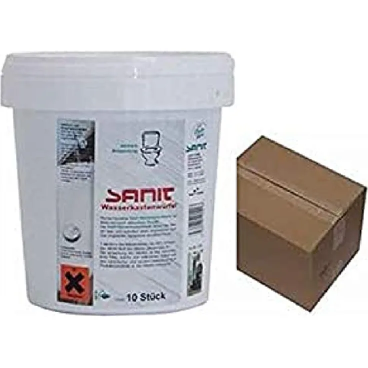 Sanit-Chemie Sanitärtankwürfel 10er Dose, blau färbend und angenehmer Duft