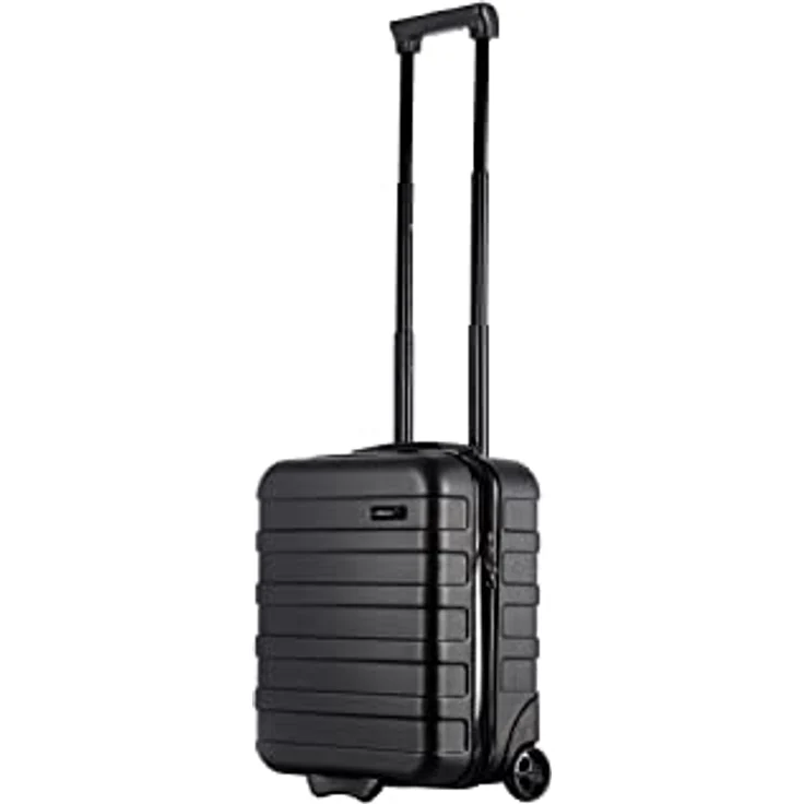 Cabin Max Anode 30L, Handgepäck Koffer mit Hartschale, 45x36x20 cm, ultraleicht, 2-Rad Trolley, schwarz – Bild 2