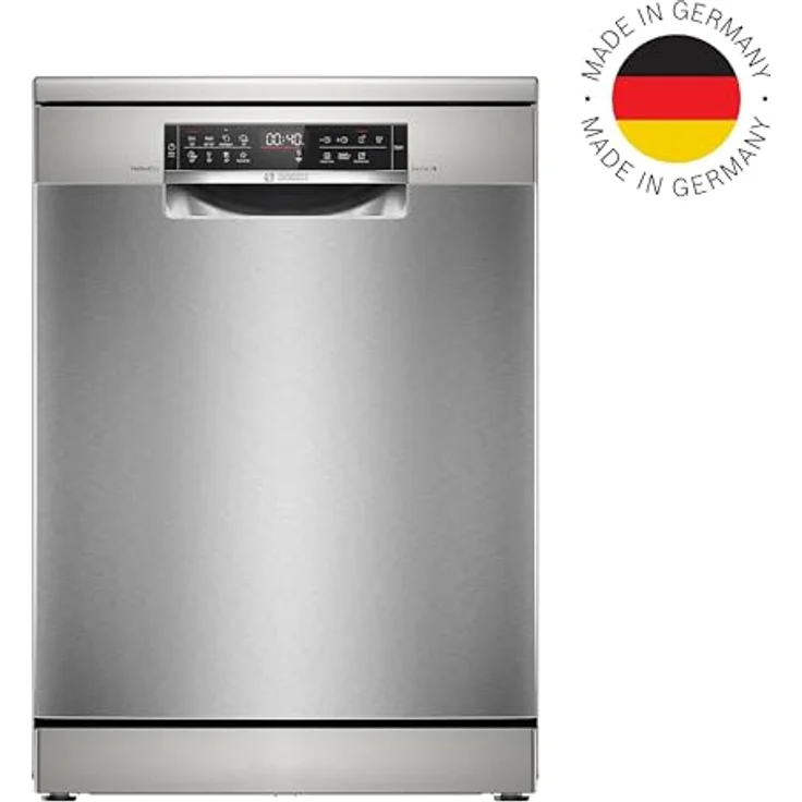 Bosch Serie 6, Freistehender Geschirrspüler, 60 cm, Silver Inox, SMS6ZCI16E – Bild 2