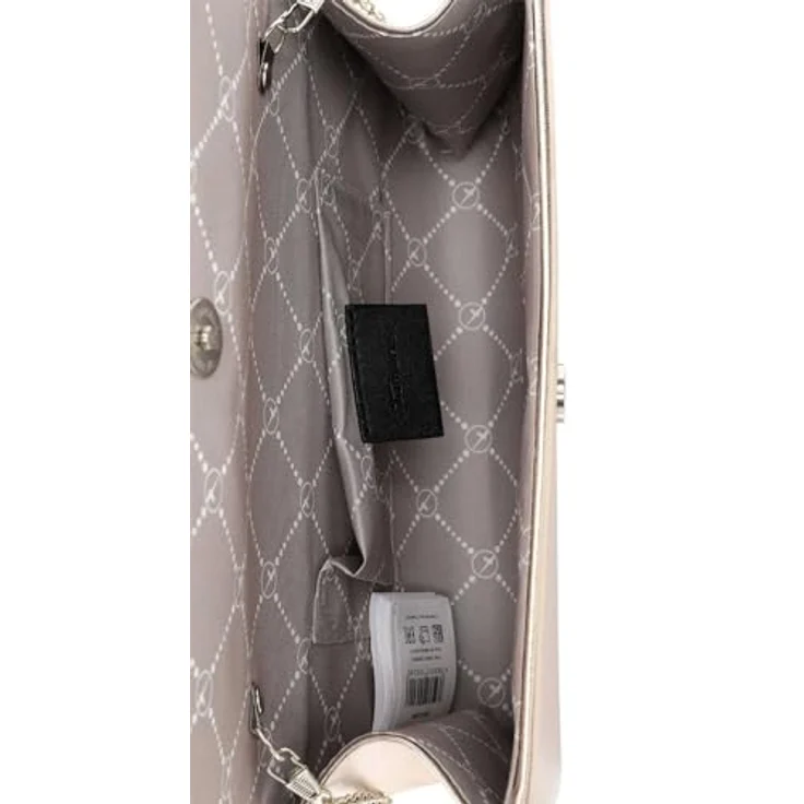 Tamaris TAS Amalia, elegante Clutch aus Feinsynthetik mit abnehmbarem Umhängeriemen, Braun – Bild 3