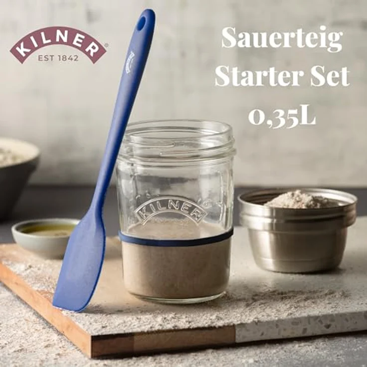 Kilner | Sauerteig-Starter-Set Glas 0,35l – Bild 4