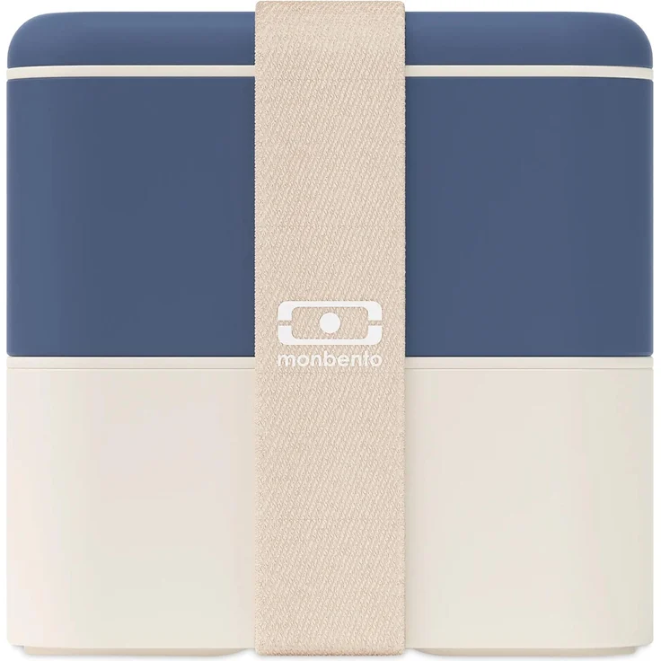 Monbento Lunchbox SQUARE BLUSH, Lunchbox, Blau – Bild 1
