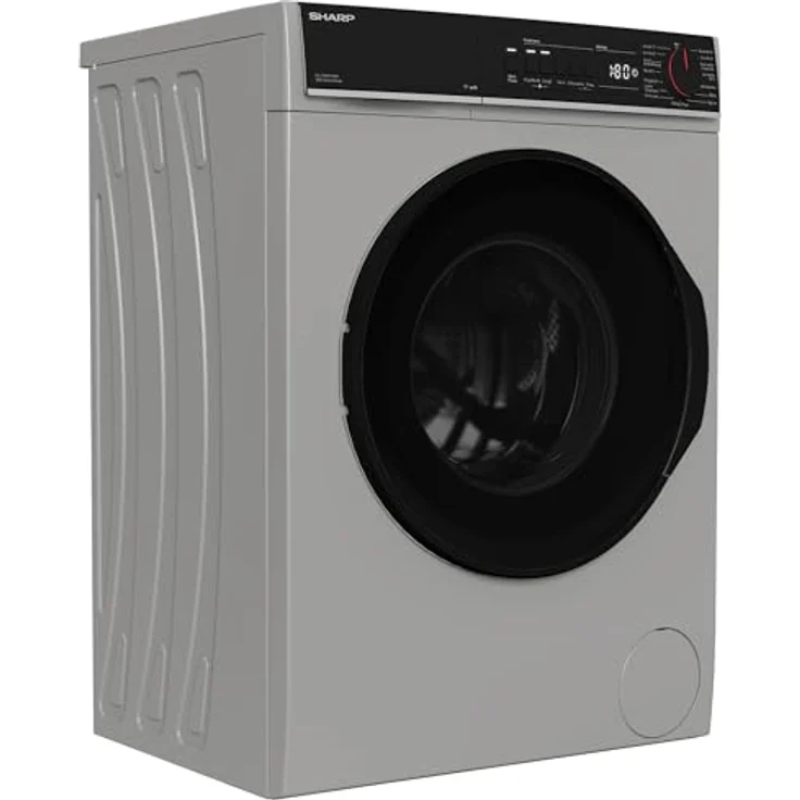 Sharp ES-PRO714SA-DE Waschmaschine, 7kg, 1400 U/min, Silber, SoftTouch-Bedienung, AquaStop, 15 Programme, AllergySmart – Bild 2