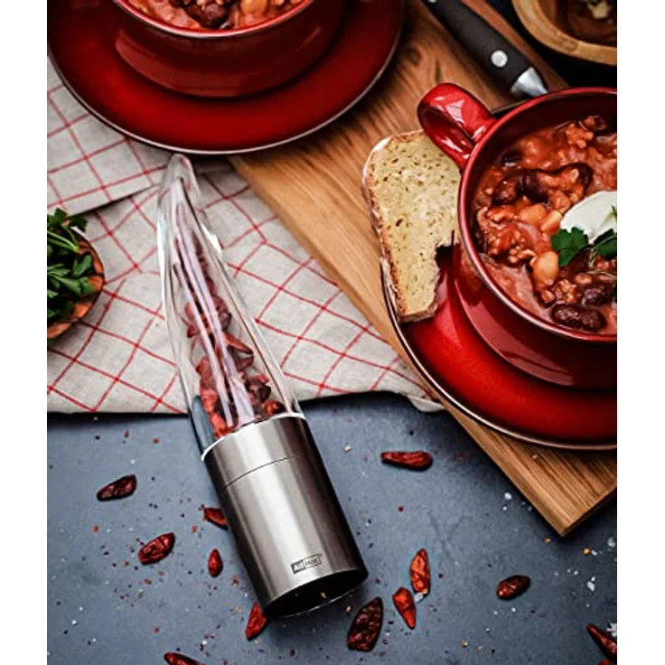 AdHoc MP203 Chilimühle Pepe | messerscharfer Chilischneider mit original SchneidWerk und Aromaschutz | exklusives Modell 2023 Kräuter- und Gewürzschneider – Bild 5
