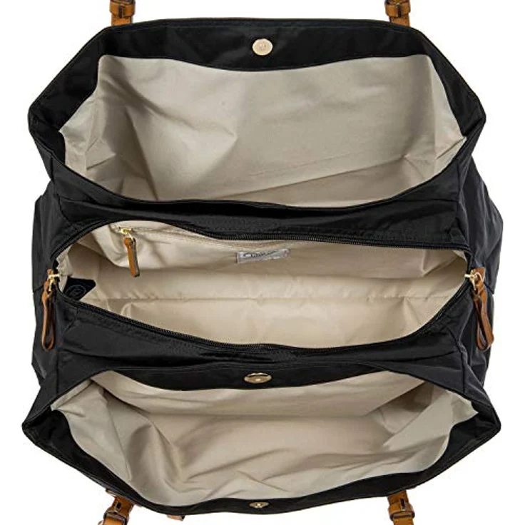 Brics X-Bag Schultertasche, 40 cm, modisches Design, Schwarz – Bild 5