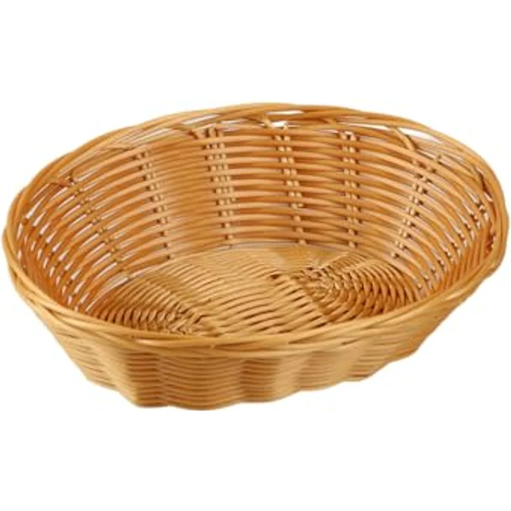 KESPER® Brotkorb, Kunststoff (PE) 10er Set, spülmaschinengeeignetes Brotkörbchen aus hochwertigem Kunststoffgeflecht – Bild 1