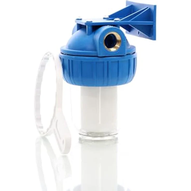 Naturewater NW-BR5B Wasserfilter, 5 µ Sedimentfilter mit 3/4 Zoll Filtereinsatz, inkl. Wandhalterung und Filterschlüssel – Bild 9