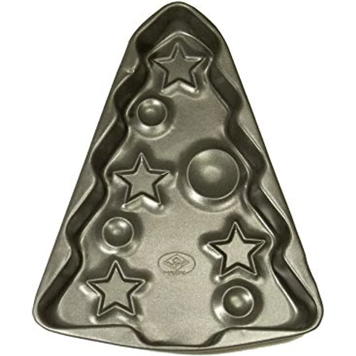 Vespa Kuchenform in Form eines Weihnachtsbaum, antihaftbeschichtet, Aluminium, Schwarz, One – Bild 2