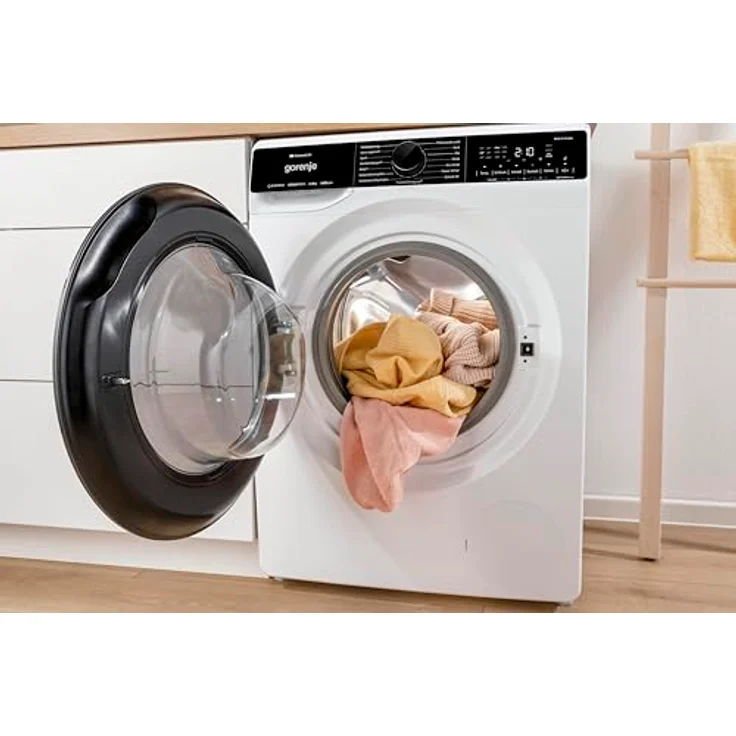 Gorenje WPNA84SATSWIFI Waschmaschine, 8 kg, 1400 U/Min, A, WiFi, Knitterschutz, Slim 46,5 cm, Weiß – Bild 14