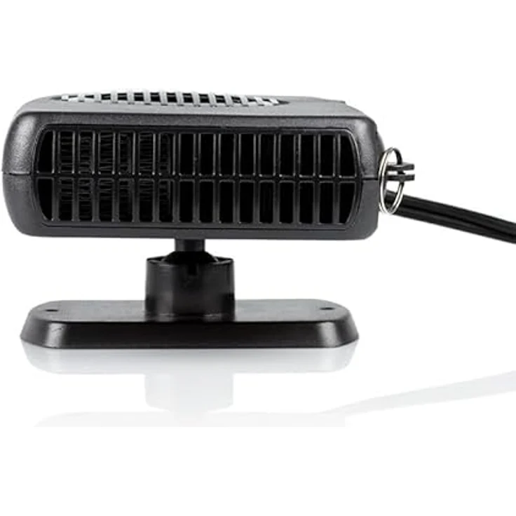 alca Heizlüfter Ventilator Hot/Cool 3 in 1 Keramik-Heizlüfter 12 V, 144 W, schwarz – Bild 4