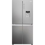 Haier CUBE 83 SERIE 5 HCW58F18EHMP Kühl-Gefrierkombination/Total No Frost/Smart hOn-App/Wasserspender & Eiswürfelbereiter/ABT Pro/HumidityZone/MySwitchZone/Edelstahl