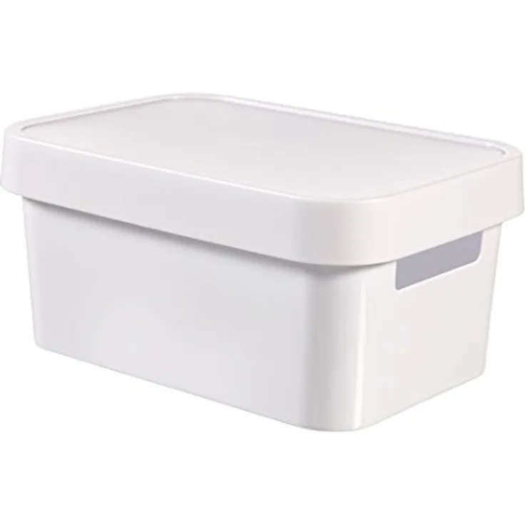 CURVER Behälter INFINITY 4,5L mit Deckel Infinity Behälter, Plastik, weiß, 27x19x12