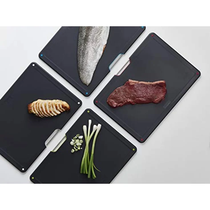 Folio Steel 4-piece chopping board set – Stainless Steel – Bild 5