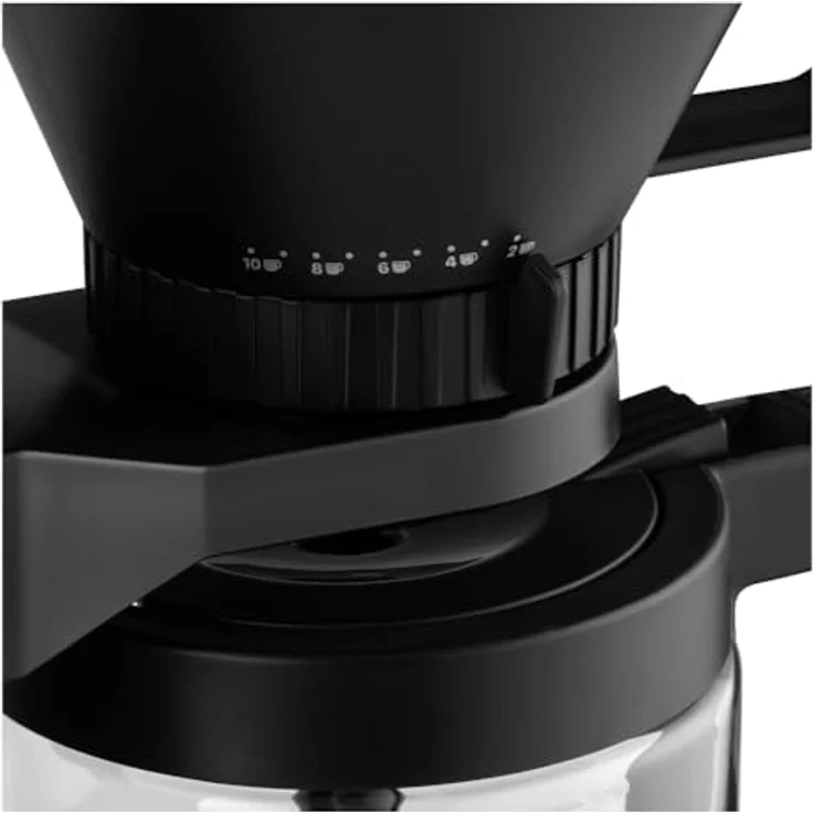 VESTEL FCM9065 Golden Cup Filterkaffeemaschine, 1550W, Edelstahlgehäuse, 1,25L Glaskanne, Warmhaltefunktion, Tropfstoppschutz – Bild 7
