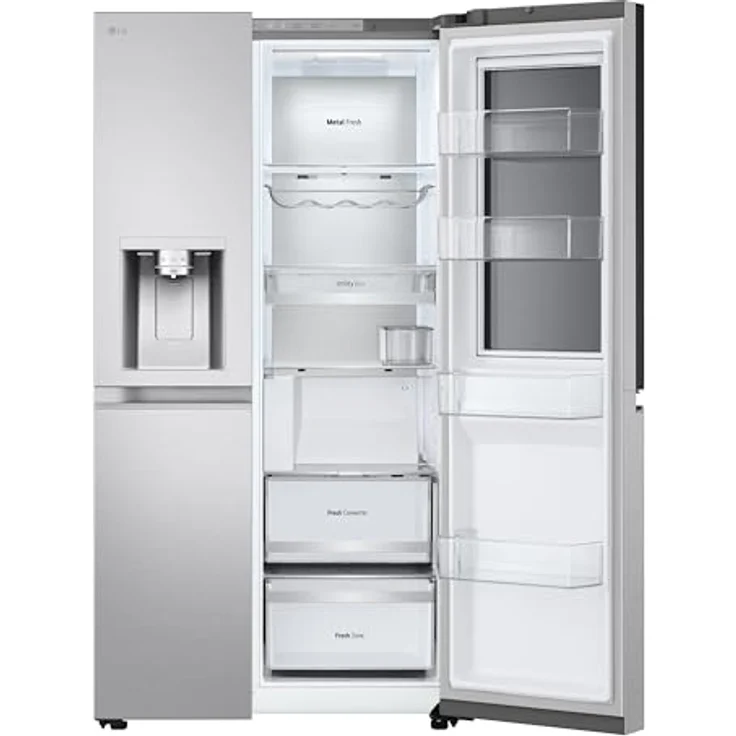LG GSXE90MBDD Kühl-Gefrier-Kombination, Side-by-Side, 628 Liter, Metal Sorbet, Smart Inverter Compressor®, Door-in-Door® – Bild 14