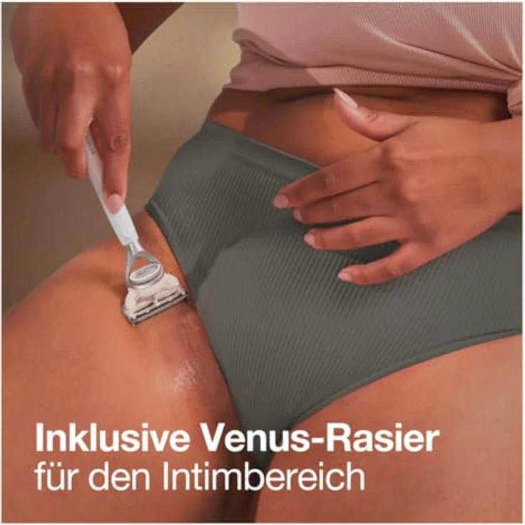 Braun IPL Silk Expert Pro 5 Haarentfernungsgerät Damen/Herren, für dauerhaft sichtbare Haarentfernung, Venus Rasierer und Tasche, Alternative zur Laser Haarentfernung, Geschenk Frau, PL5387, weiß/gold – Bild 6