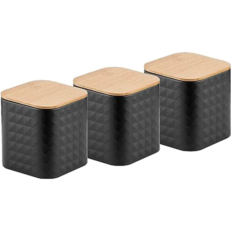 Florina 4C0062 Brotkasten, Steel, Schwarz – Bild 2