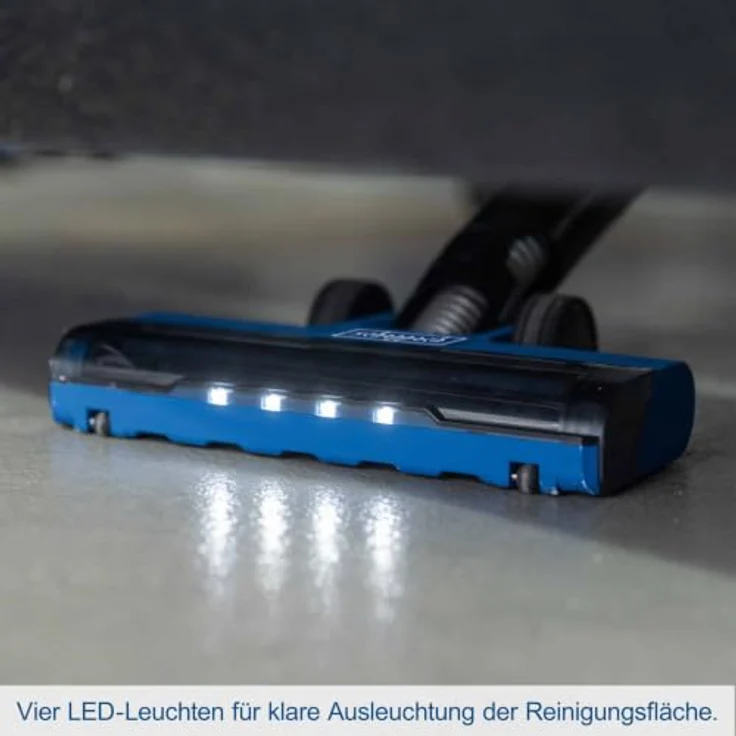 Scheppach Akku-Handstaubsauger BC-VC250-X, 20V mit 20kPa Leistung, 600ml Staubbehälter, 2in1 Funktion und LED-Leuchte, inkl. 2Ah Akku + 2,4A Ladegerät – Bild 9