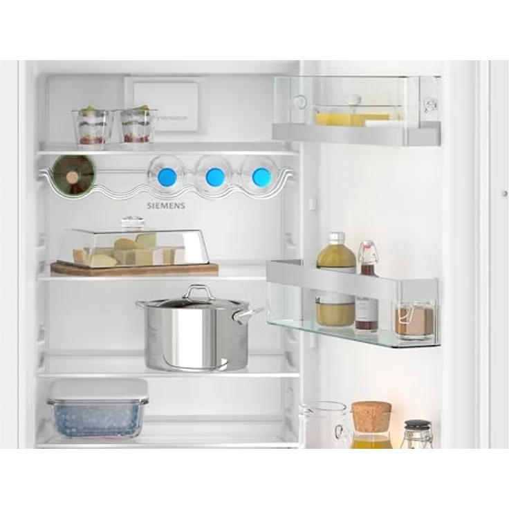 Siemens iQ500, Einbau-Kühlschrank mit Gefrierfach, 177.5 x 56 cm, Flachscharnier mit Softeinzug, KI82LADD0 – Bild 4