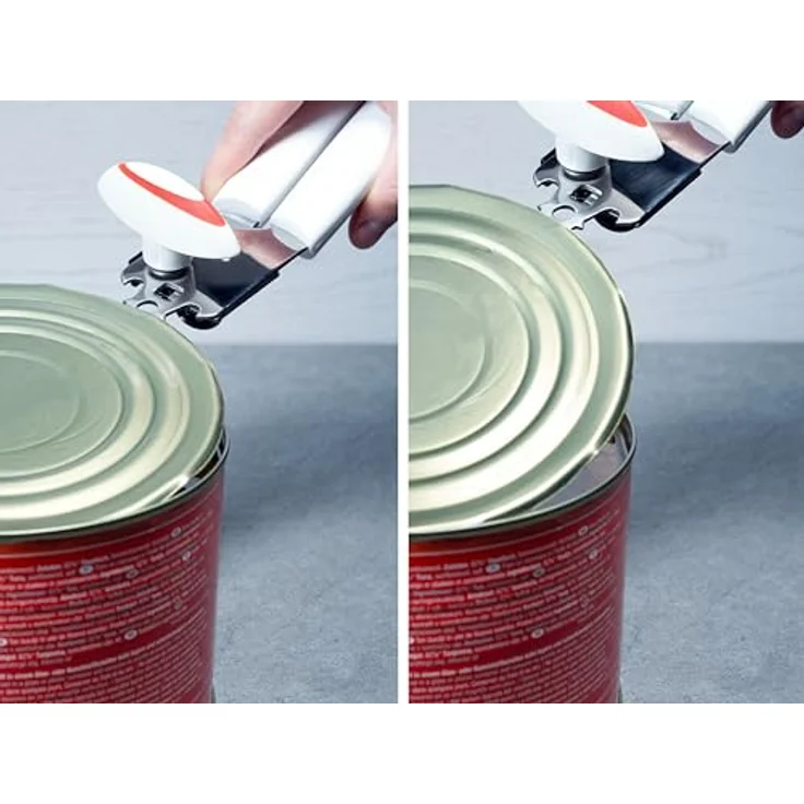 Leifheit Dosenöffner Lifty ComfortLine-Serie, für einfaches Öffnen ohne Kraftaufwand, Deckelöffner, Flaschenöffner, inklusive Kapselheber, weiß – Bild 5