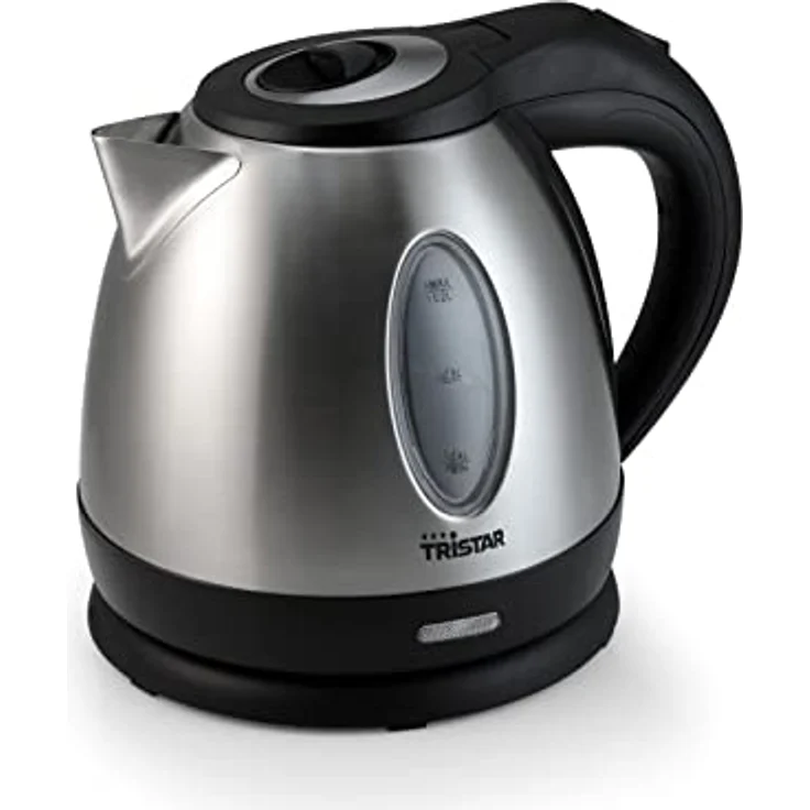 Tristar Edelstahl Wasserkocher- Camping Wasserkocher mit 1,2 Liter Fassungsvermögen - 360° rotierbar mit Wasserstandsanzeige und automatischer Abschaltfunktion, WK-1325 – Bild 6