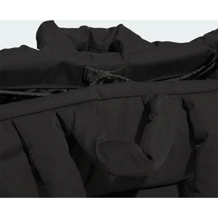 adidas Performance MH PF TOTE BAG, Sporttasche in Puffy Optik aus strapazierfähigem Polyester, geräumiges Hauptfach, schwarz – Bild 4