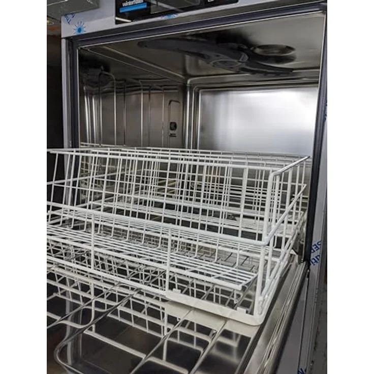 Morleos Gläserspülkorb Drahtgitterkorb 400x400 mm, 4 Reihen für Gastro-Spülmaschinen, Made in EU, robust mit Kunststoffbeschichtung – Bild 6