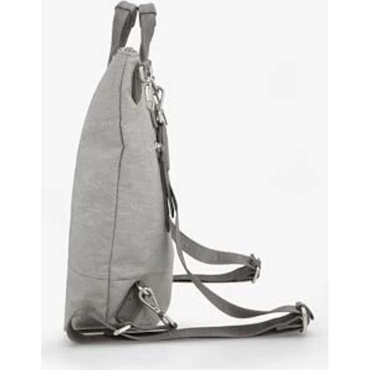 Jost Bergen X-Change City Rucksack, 32 cm, grau, 100% Canvas, praktische Größe von 26 x 9 x 32 cm – Bild 4