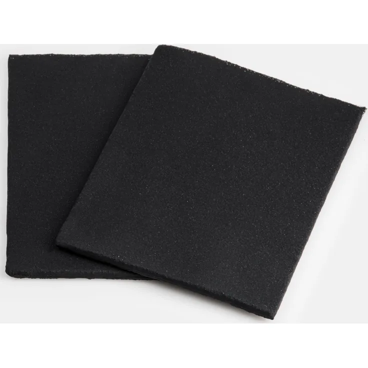Airforce Aktivkohlefilter Set 24,5x28cm für Inselhaube Sharp, Villa - 2 Stück, Maße 245 x 280 mm