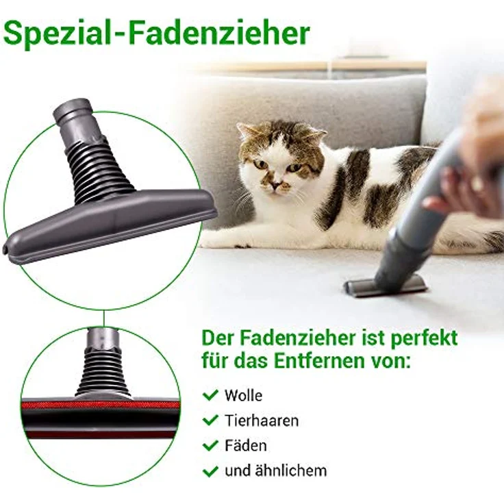 Polsterdüse Düse Ersatz für Dyson 908887-02 90888702 Bürste Ø 32 mm Matratzendüse Staubsaugerdüse Teppichdüse für Staubsauger DC20 DC23 DC29 DC36 DC42 DC45 Bodenstaubsauger Handstaubsauger – Bild 4