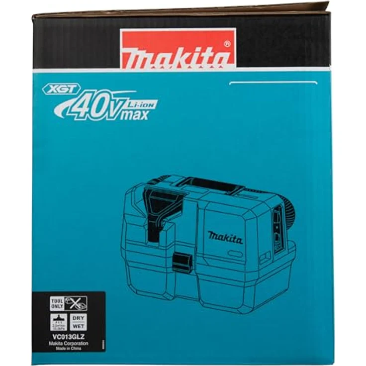 Makita VC013GLZ03 Akku-Staubsauger 40V, Nass- und Trockensauger mit bürstenlosem Motor, AWS-Funktion und 7,5 l Auffangbehälter, ideal für Baustellen – Bild 20