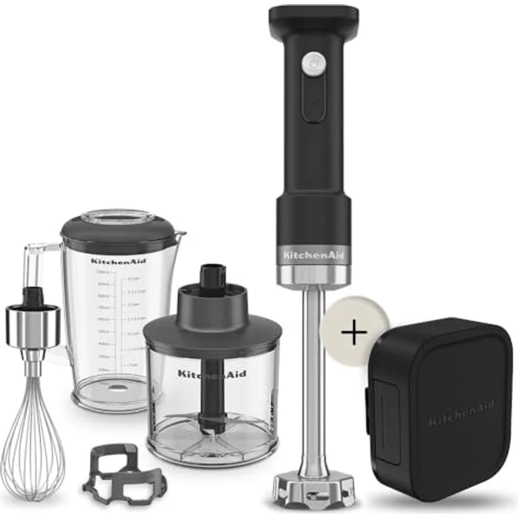 KitchenAid Stabmixer KitchenAid Go Cordless mit Zubehör 5KHBRV, kabellos mit wiederaufladbarem Akku – Bild 2