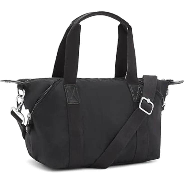 Kipling Classics Basic Art Mini Handtasche, Damen, 34 cm, Schwarz, mit Hauptfach und Reißverschluss- sowie Handyfach – Bild 4