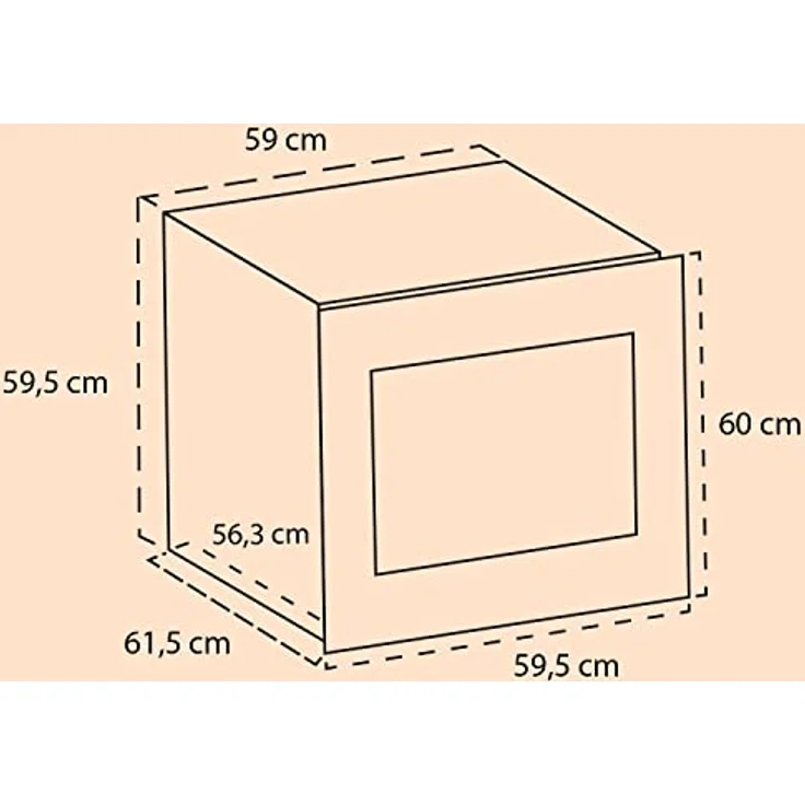 Klarstein Vinsider 36 Onyx Edition Weinkühlschrank, Einbau, Onys, 36 Flaschen, 2 Kühlzonen, 5 - 22 °C, Energieklasse G – Bild 7