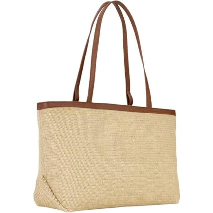 VALENTINO BAGS Shopper Maiam, 2-tlg. Set in Naturale / Cuoio, geräumig mit Zipper und Utensilientasche – Bild 4