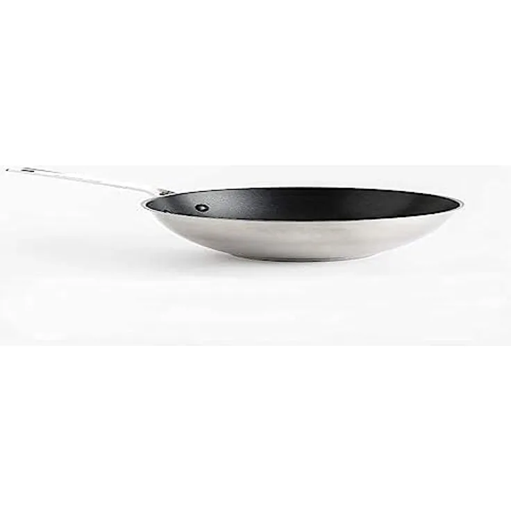 KitchenAid Stainless Steel Wok (28cm/3,6l), PFAS-freie gesunde keramische Antihaftbeschichtung beschichtet, Induktionsgeeignet, backofengeeignet, spülmaschinenfest, Silber