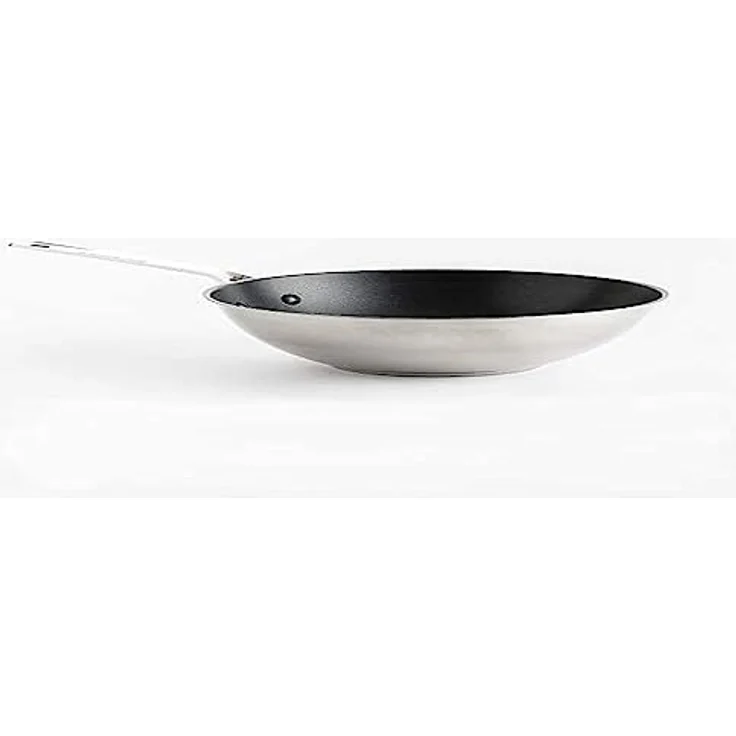 KitchenAid Stainless Steel Wok (28cm/3,6l), PFAS-freie gesunde keramische Antihaftbeschichtung beschichtet, Induktionsgeeignet, backofengeeignet, spülmaschinenfest, Silber – Bild 1