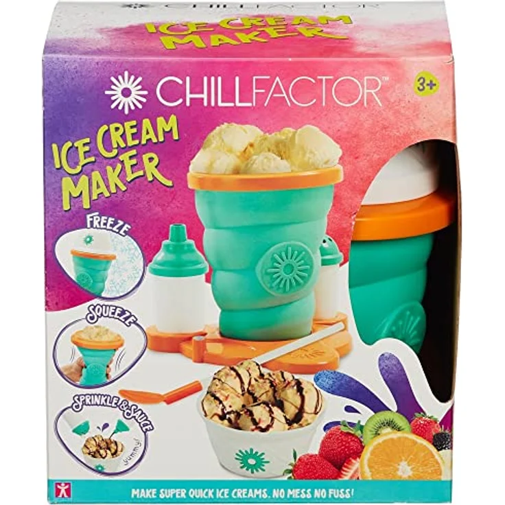 Chillfactor - Eismaschine 07668, Ice Cream Maker for Delicious Homemade Treats – Bild 4