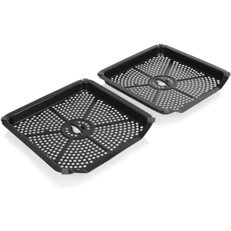 PRINCESS Stack Airfryer 182490, Heißluftfritteuse mit 2 x 5,6 L, 3000 W, digitales Bedienfeld, kompaktes, vertikales Design, ölfrei frittieren – Bild 6