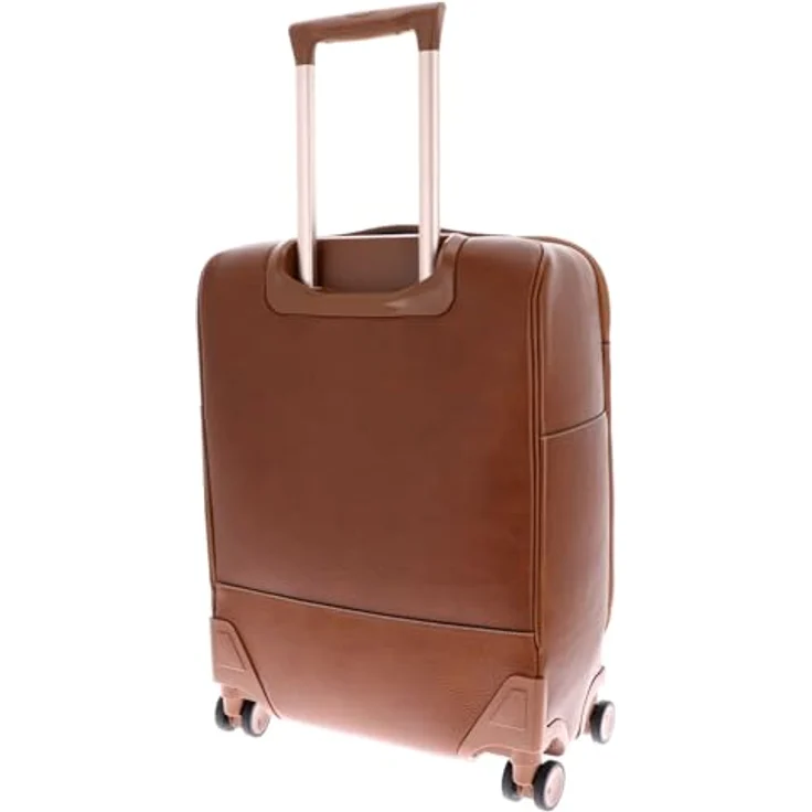 Brics Koffer Life Pelle 4 Rollen Kabinentrolley 55 cm, (45 l) - Edler Leder-Trolley mit TSA-Schloss, Wäschefach und Kreuzpackgurt – Bild 4
