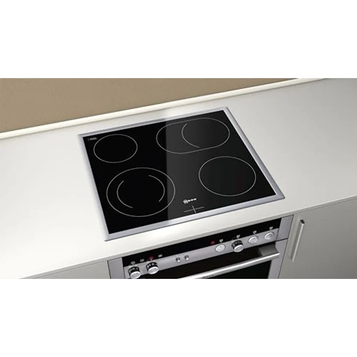 Neff Einbauherd-Set E1CCD2AN3 + M13R42N2, Elektrokochfeld mit 7 Beheizungsarten, Edelstahl, 71 l Nutzinhalt – Bild 8