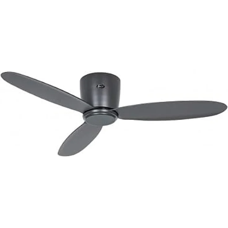 CasaFan Deckenventilator 311284W ECO Flach II, 112 cm, Schwarz, WLAN - DC-Motor, Fernbedienung, Timerfunktion – Bild 3