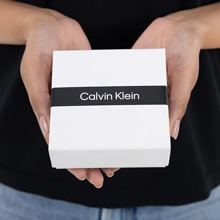 Calvin Klein SOPHISTICATED SQUARE, Zwei-Zeiger-Quarzwerk-Uhr mit goldfarbenem Edelstahlarmband, quadratisches 20-mm-Gehäuse, 3 BAR wasserdicht – Bild 5