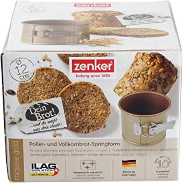 Zenker Dein Brot! Pollerbrot-Springform, Ø12cm - Preisvergleich – Bild 6