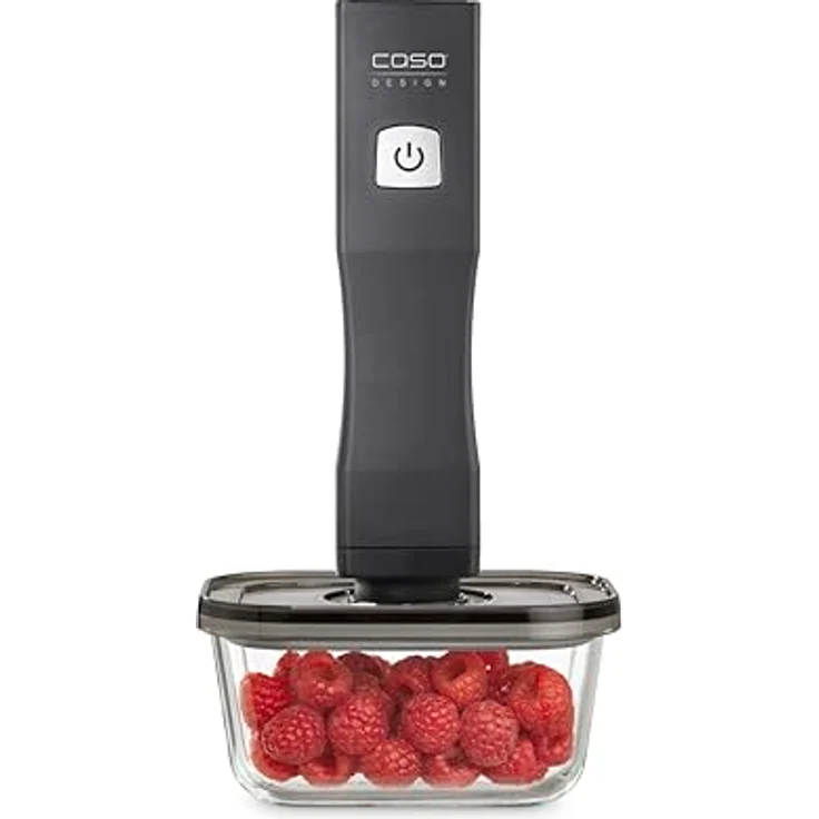 CASO VacuBoxx Eco-Duo S - Vakuum-Frischebehälter / 2 Behälter mit je 500 ml / BPA-Frei / hitzebeständig, spülmaschinenfest, gefriergeeignet - Preisvergleich – Bild 5
