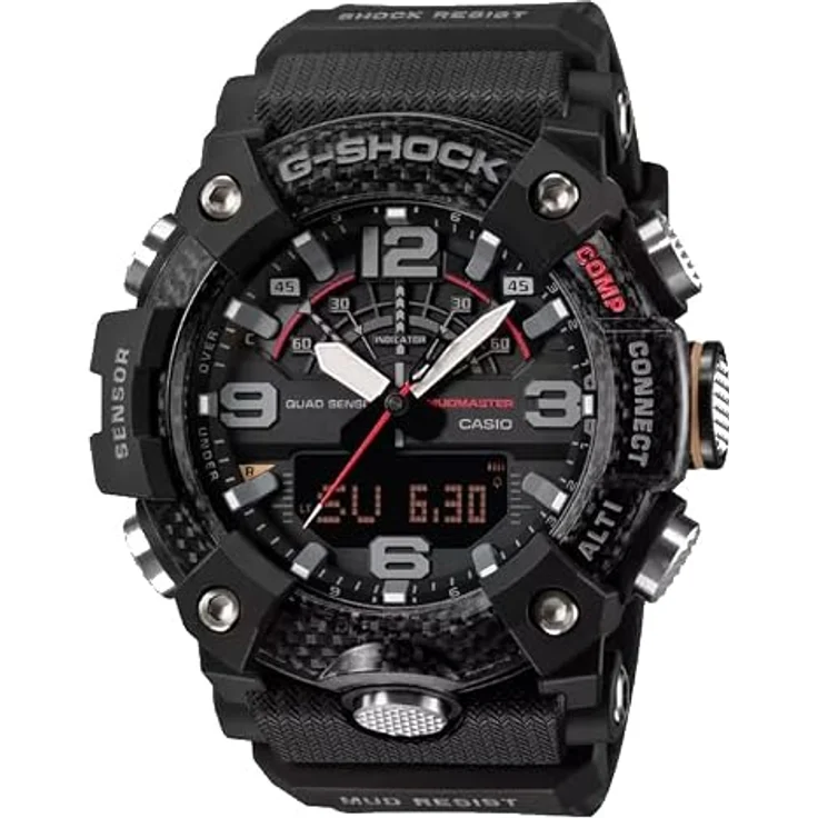 Casio G-Shock Master of G MUDMASTER GG-B100X-1A, robuste Uhr aus Carbon für Abenteurer – Bild 1